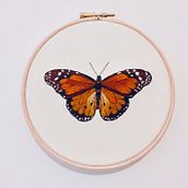 My project in Realistic Embroidery Techniques course. Traditional illustration, and Embroider project by monia_rumbell - 08.26.2021