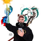 Mi Proyecto del curso: Procreate: técnicas de ilustración creativa. Un projet de Illustration traditionnelle, Illustration numérique , et Dessin numérique de David CF - 29.07.2021