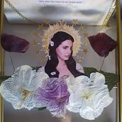 Composición Lana del Rey. Arts, Crafts, Fine Arts, Collage, DIY, Floral, and Plant Design project by María S. - 08.26.2021