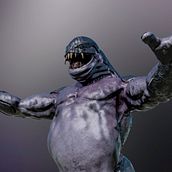 Gorilalien    (Diseño propio). Un proyecto de Modelado 3D, Diseño de personajes 3D y Diseño 3D de Cristóbal Nieto-Sandoval Sánchez - 02.04.2019