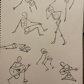 Mi Proyecto del curso: Dibujo anatómico para principiantes. Projekt z dziedziny  Sztuki piękne, Sketching, R, sunek ołówkiem,  R, sunek, R, sunek realist, czn, R i sunek anatomiczn użytkownika Melanie Diaz - 27.08.2021