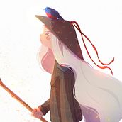 Xiao hua. Traditional illustration project by Celia Heredia - 06.21.2021
