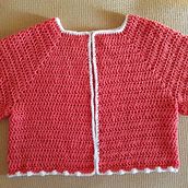 Meu projeto do curso:  Top-down: roupas de crochê sem costura. Een project van  Modeontwerp, Textiel, DIY y Haken van Susana Castelão Ferreira - 27.08.2021