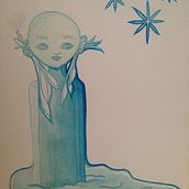 Mi Proyecto del curso: Introducción a la ilustración con tinta china. Traditional illustration, Fine Arts, Drawing & Ink Illustration project by olga leiva - 08.27.2021