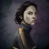 Mi Proyecto del curso: Principios de pintura digital para retratos. Painting, and Digital Painting project by Lian Guber - 08.28.2021