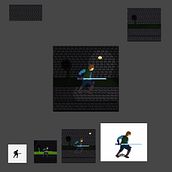 Mi Proyecto del curso: Introducción al diseño de personajes en pixel art. Character Design, Video Games, Pixel Art, and Game Design project by Junior Rodriguez - 08.23.2021