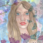 Mi Proyecto del curso: Retrato ilustrado en acuarela Ein Projekt aus dem Bereich Traditionelle Illustration, Bildende Künste, Malerei, Zeichnung, Aquarellmalerei, Porträtzeichnung und Artistische Zeichnung von Rosario Pérez Acosta - 28.08.2021