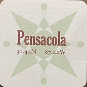 Pensacoaster. Un proyecto de Diseño, Ilustración tradicional, Tipografía y Estampación de Clinton Davis - 28.08.2021