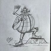 Mi Proyecto del curso: Introducción a la creación de personajes estilo cartoon . Character Design, Drawing, and Traditional illustration project by Yeison Dario Agudelo Milan - 08.27.2021