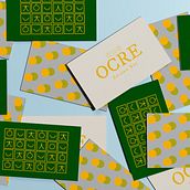 Ocre Sótano Bar. Un progetto di Br, ing, Br, identit, Graphic design e Design di loghi di andreabjss - 28.08.2021