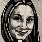 Mi Proyecto del curso:  Bordado con punch needle: pasa de la imagen al retrato. Un progetto di Ricamo e Punch needle di Paulina Celedon - 28.08.2021
