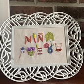 Mi Proyecto del curso: Introducción al bordado en relieve. Embroider project by Lileny Salazar Ulloa - 08.28.2021