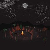 Akouba la malin - Book illustration. Traditional illustration project by Tali Ebrard - 08.29.2021