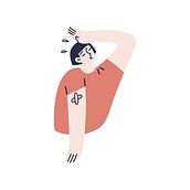 Types of vaccinated. Traditional illustration project by Alla Suvorova - 08.29.2021