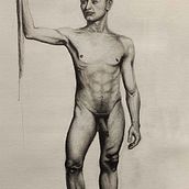 My project in Realistic Human Figure Drawing course. Un proyecto de Ilustración tradicional, Bellas Artes, Bocetado, Dibujo a lápiz, Dibujo, Dibujo realista y Dibujo anatómico de Anugrah Mishra - 29.08.2021
