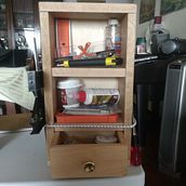 Mi Proyecto del curso: Ebanistería: construcción de muebles con herramientas manuales. Un proyecto de Artesanía, Diseño, creación de muebles					, DIY y Carpintería de Luis F Monroy E. - 29.08.2021