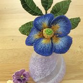 My project in Stumpwork Embroidery: Create 3D Ornaments  course . Design de bijuterii și Broderie de Jenny Crossland - 08.29.2021