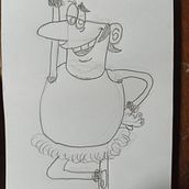 Mi Proyecto del curso: Introducción a la creación de personajes estilo cartoon. Traditional illustration, Character Design, and Drawing project by Francisco Herrera Rojas - 08.27.2021