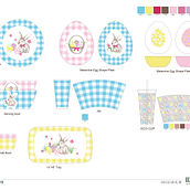 Illustration for kid's dinnerware. Un projet de Design , Illustration traditionnelle, Design graphique, Création de motifs, Illustration vectorielle, Aquarelle, Dessin artistique et Illustration jeunesse de Kitty Wang - 30.08.2021