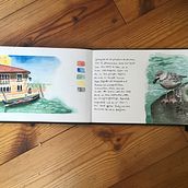 Mein Kursprojekt: Aquarellreiseheft Ein Projekt aus dem Bereich Traditionelle Illustration, Aquarellmalerei, Architektonische Illustration und Sketchbook von Sarah - 30.08.2021