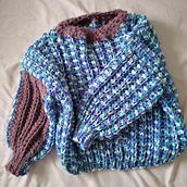 Mi Proyecto del curso: Crochet: crea prendas con una sola aguja. Fashion Design, Fiber Arts, DIY, and Crochet project by Laura Soriano - 08.30.2021