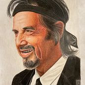 Mi Proyecto del curso:  Retrato realista con lápices de colores. Un progetto di Illustrazione tradizionale, Belle arti, Disegno a matita, Disegno, Disegno di ritratti, Disegno realistico e Disegno artistico di José Manuel Muñoz - 30.08.2021