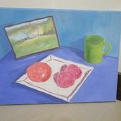 Mi Proyecto del curso: Pintura al óleo desde cero. Fine Arts, Painting, and Oil Painting project by ELENA VARGAS RIVERA - 08.31.2021