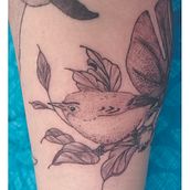 Mi Proyecto del curso: Tatuaje botánico con puntillismo . % Susy Zúñiga tarafından hazırlanan Geleneksel illüstras, on, Dövme Tasarımı, Botanik İllüstras, Ve on projesi - 08.31.2021