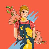 Meu projeto do curso: Retratos digitais com estilo no Procreate. Traditional illustration, and Digital Illustration project by Felipe Bruno - 08.28.2021