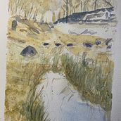 Mi Proyecto del curso: Paisajes naturales en acuarela. Un projet de Beaux Arts, Peinture , et Aquarelle de Paloma Moro de la fuente - 31.08.2021