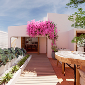 Casa bugambilia 1. Un progetto di Architettura di Monserrat Aoyama - 31.08.2021