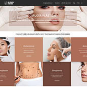 Cirugía Plástica México. Design, Programming, UX / UI, Accessor, Design, Graphic Design, Marketing, Web Design, Web Development, Cop, writing, Mobile Design, HTML, CSS, E-commerce, SEM, and SEO project by ppietro - 01.01.2021