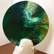 Series of Resin & Stone Sculptures . % Jenny Mc Connell tarafından hazırlanan He, kel, Ve Tablo projesi - 08.31.2021