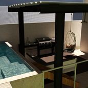 Terraza "Blancas". Un proyecto de Arquitectura, Diseño de interiores y Arquitectura interior de Adrian Blancas Islas - 01.09.2021