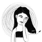 My project in Traditional Drawing Techniques with Procreate course. Traditional illustration, Drawing, Digital Illustration, Portrait Drawing, and Digital Drawing project by Anna Carolina - 09.01.2021