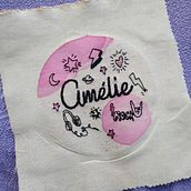 Meu projeto do curso: Letras bordadas: a linha como ferramenta gráfica. Un proyecto de Bordado de Mariana Castro - 28.08.2021