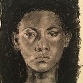 My project in Artistic Charcoal Portraiture: Creating Atmosphere course. Un progetto di Illustrazione tradizionale, Belle arti, Disegno, Disegno di ritratti, Disegno realistico e Disegno artistico di tbankssm - 01.09.2021