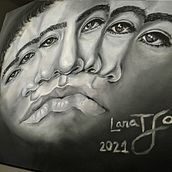 Auto Retrato e Masking. Pintura, Artes plásticas, Criatividade, Desenho realista, Desenho de retrato, e Pintura a óleo projeto de laratfo - 01.09.2021