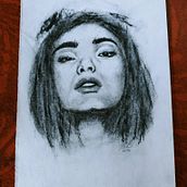 My project in Artistic Charcoal Portraiture: Creating Atmosphere course. Projekt z dziedziny Trad, c, jna ilustracja,  Sztuki piękne,  R, sunek, Portret, R, sunek realist, czn,  R, sunek art, st i czn użytkownika gmachris55 - 01.09.2021