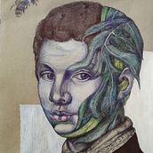 Mon projet du cours : Portrait réaliste au stylo Ein Projekt aus dem Bereich Traditionelle Illustration, Zeichnung, Porträtzeichnung, Realistische Zeichnung und Artistische Zeichnung von Flaminia Carloni - 01.09.2021
