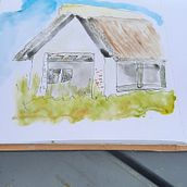 Dänemark Urlaub 2021. Painting project by Mathias Muhl - 09.01.2021