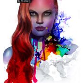 Ivy Rabbit. Een project van Traditionele illustratie y  Digitaal schilderij van Alvaro Luna - 02.12.2020