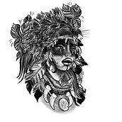 Mi Proyecto del curso: Diseño e ilustración digital de tatuajes con Procreate. Traditional illustration, Graphic Design, Digital Illustration, Tattoo Design, and Digital Drawing project by Sofia Di Giovanni - 09.02.2021
