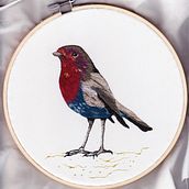 Mi Proyecto del curso: Pintar con hilo: técnicas de ilustración textil. Un proyecto de Ilustración tradicional y Bordado de Natalia Ovit Schifrin - 02.09.2021