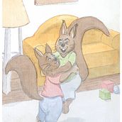 Mein Kursprojekt: Tierfiguren in Aquarell für Kinderbücher. Traditional illustration, Fine Arts, Painting, Drawing, Watercolor Painting, Children's Illustration, and Narrative project by Tina Trapp - 09.29.2021