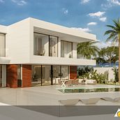 Renders Vivienda unifamiliar aislada en Córdoba . % Francisco Javier Avileo Laguna tarafından hazırlanan 3D Modelleme, 3D Tasarım, Mimarlık, Ve İç Tasarım projesi - 04.16.2021