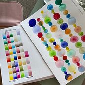Abstract colorful circle painting 🎨. Un proyecto de Ilustración tradicional y Pintura de giuliand190 - 03.09.2021