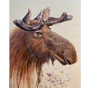 My project in Expressive Animal Portraits in Watercolor course. Traditional illustration, Watercolor Painting, Realistic Drawing, Naturalistic Illustration, and Fine Arts project by Lorna Garrison - 09.02.2021