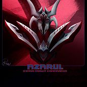 DEMON COMMANDER AZARUL. Concept Art project by Steven Gamboa Núñez - 09.03.2021