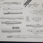 Meu projeto do curso: A arte de desenhar: transforme seus rabiscos em arte. Traditional illustration, Pencil Drawing, Drawing, and Sketchbook project by Leila Torres - 09.04.2021